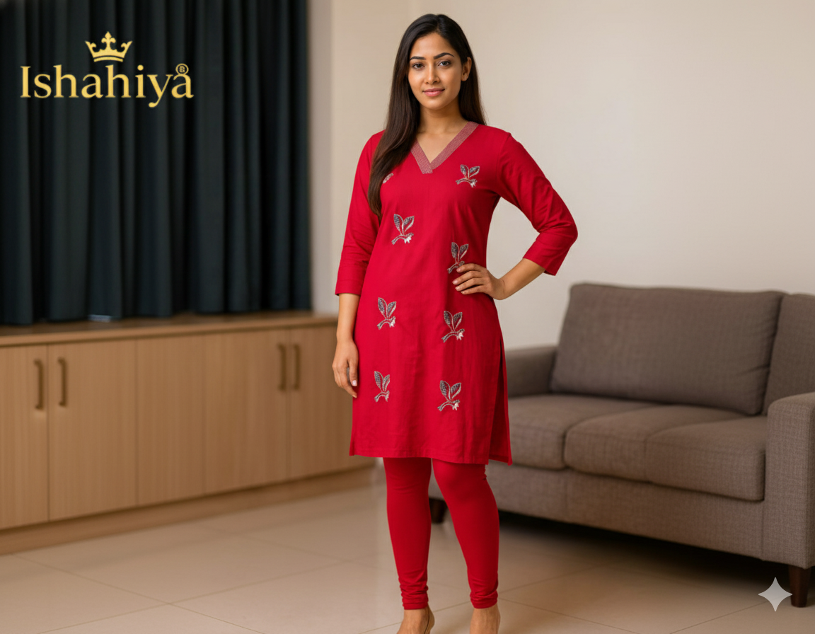 Rayon Straight Kurta